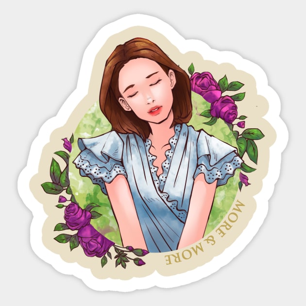 white dress Sticker by Renzengeki